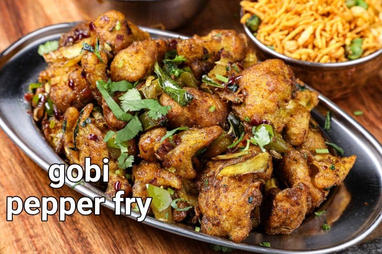 cauliflower pepper fry