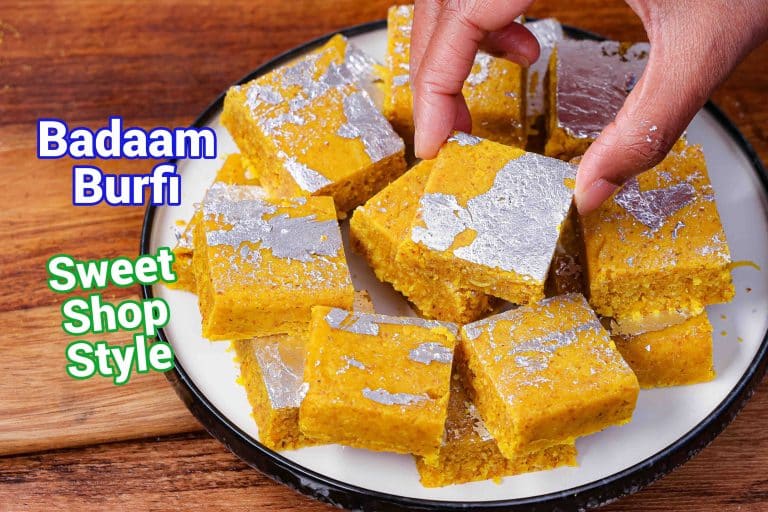 Almond Burfi Recipe